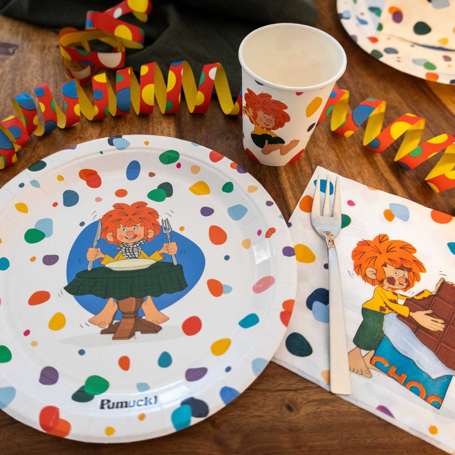 ®Pumuckl Kinder Partygeschirr-Set