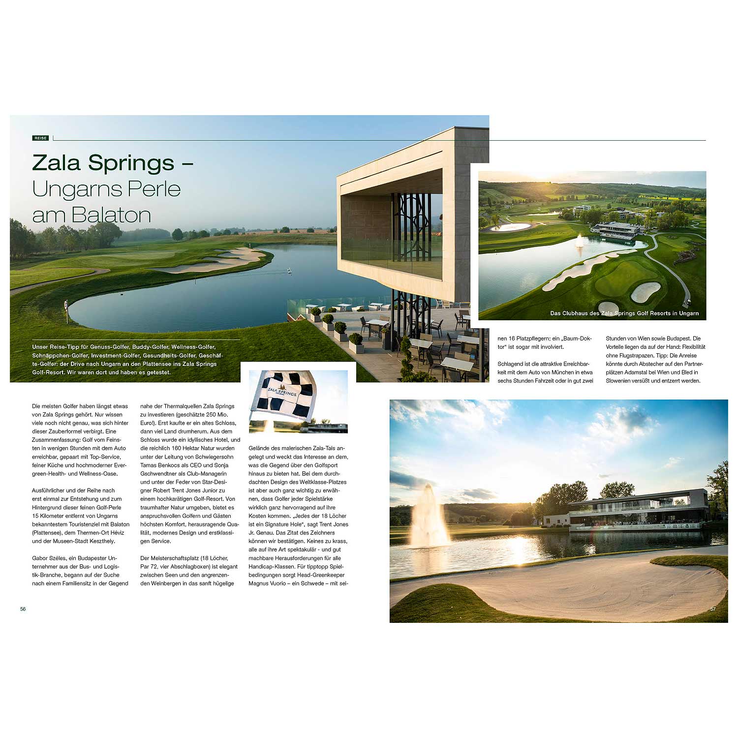 Magazin "Grünland - Das Golfmagazin" Ausgabe 3