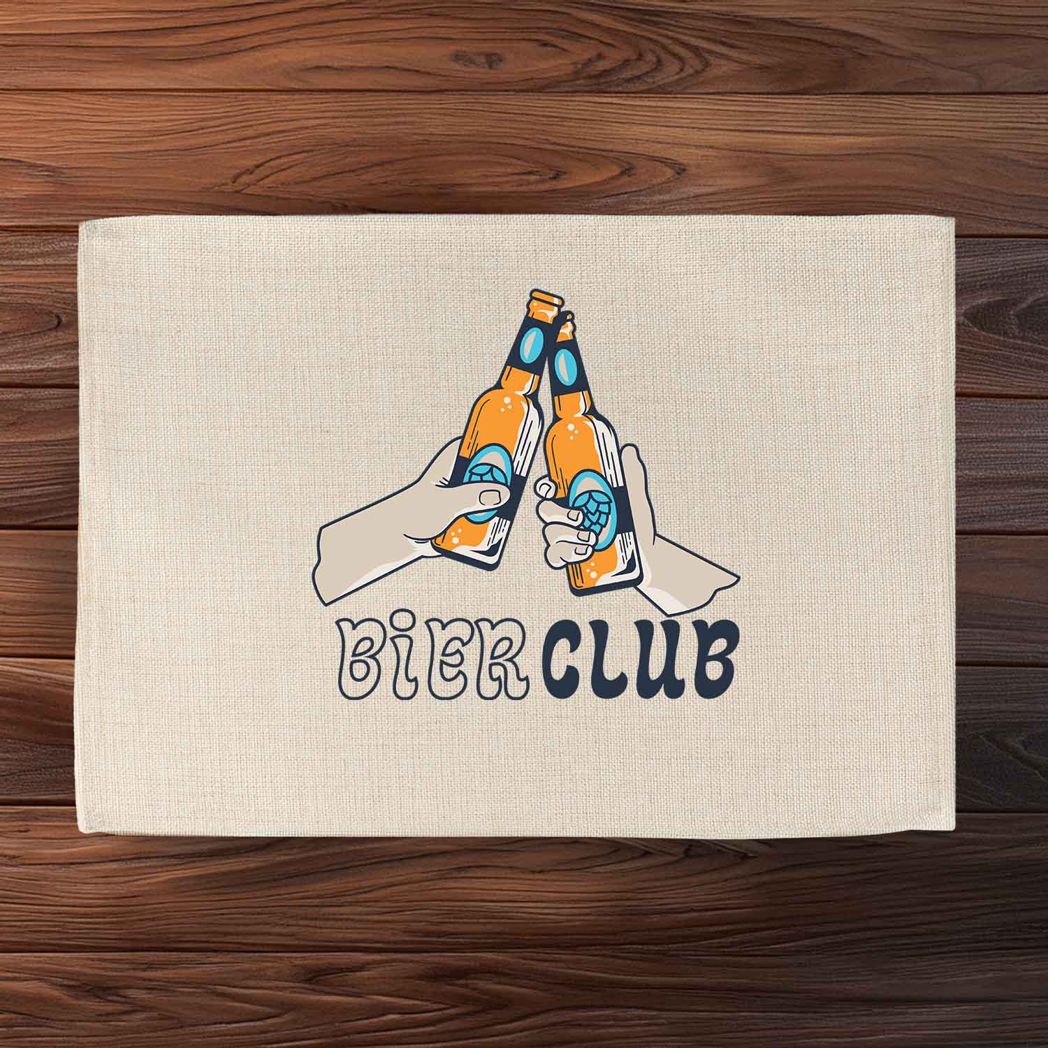 Tischset "Bier Club" mit Wunschname