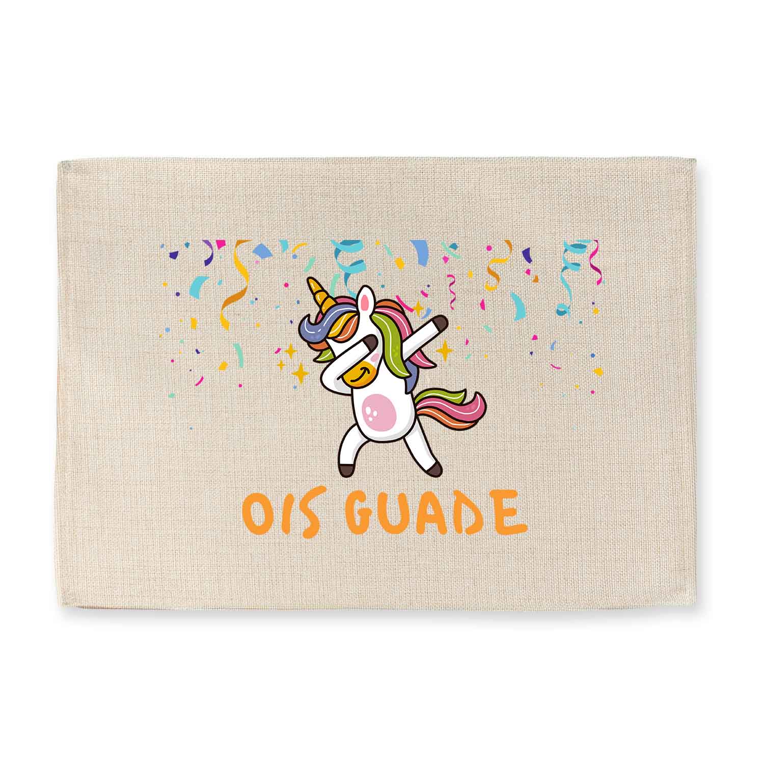 Tischset "Ois Guade Einhorn"