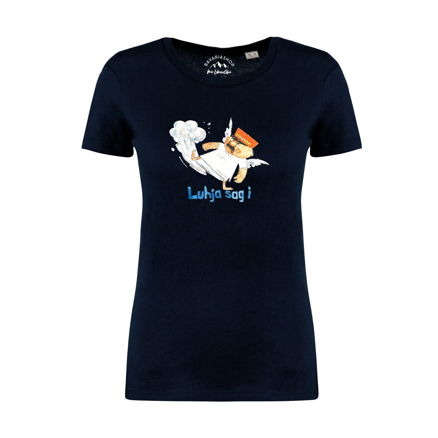 Engel Aloisius Damen T-Shirt "Luhja sag i"