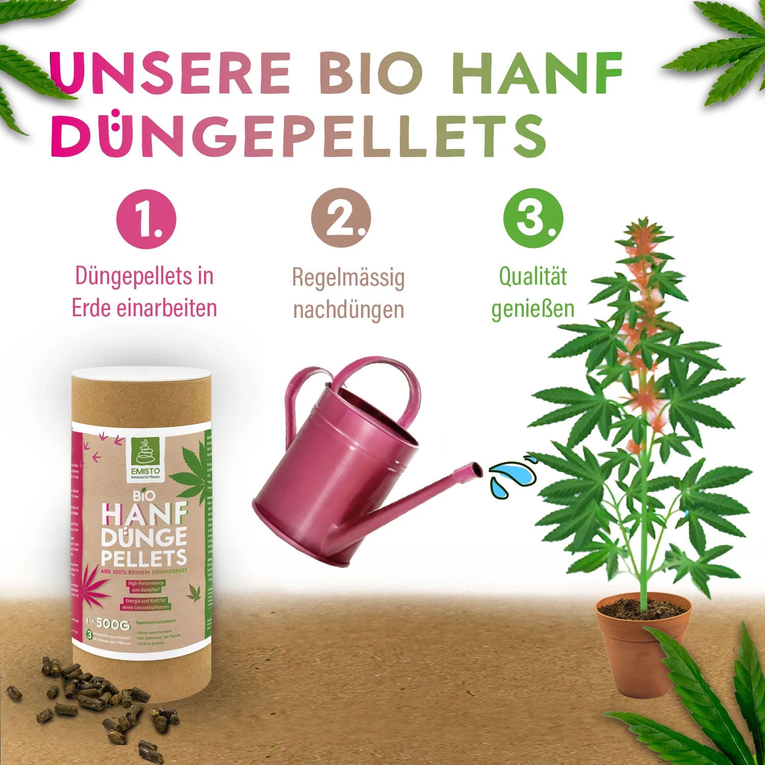 EMISTO BIO Hanf Dünger - bavariashop - mei LebensGfui