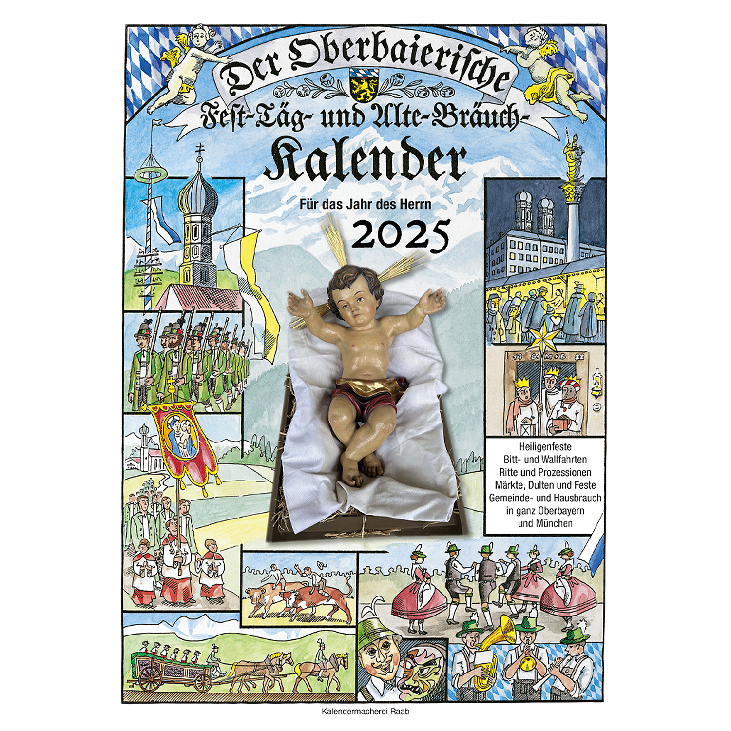 Obb. Fest-Täg- und Alte-Bräuch-Kalender 2025