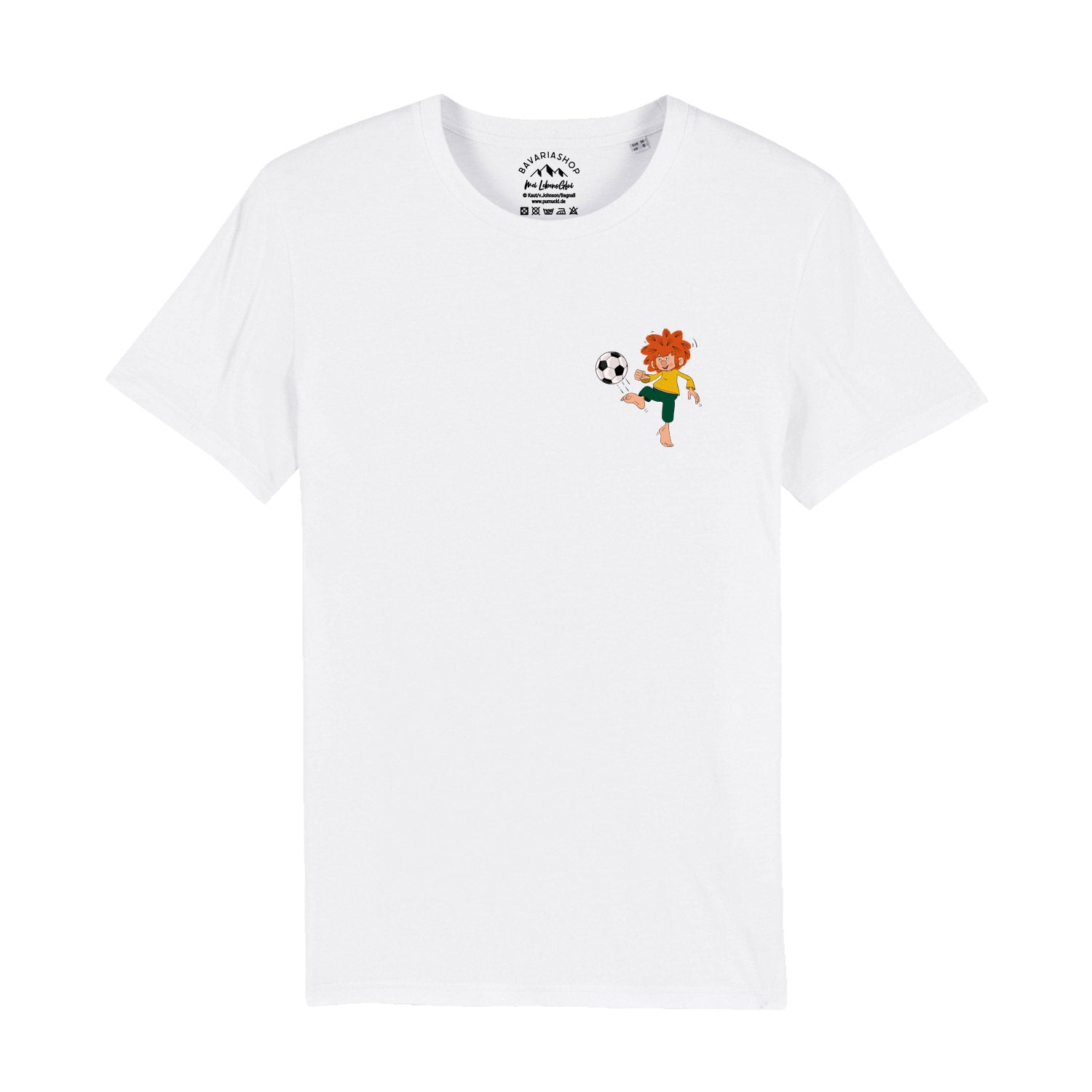 ®Pumuckl Herren T-Shirt "Fußball Kobold"