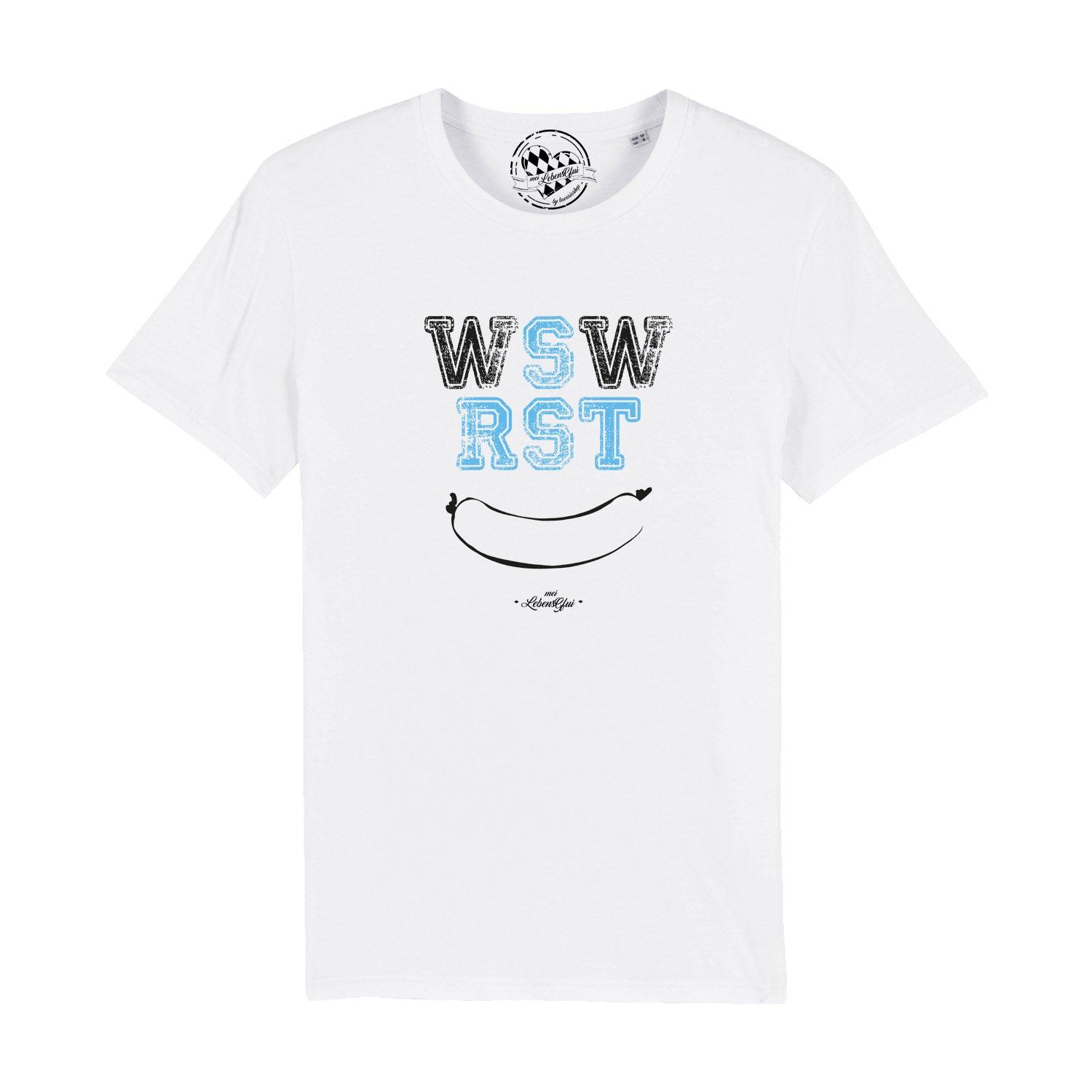 Herren T-Shirt "WSWRST" - bavariashop - mei LebensGfui