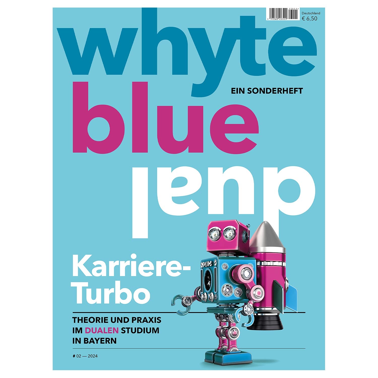 Magazin "whyte blue dual" Münchner Merkur