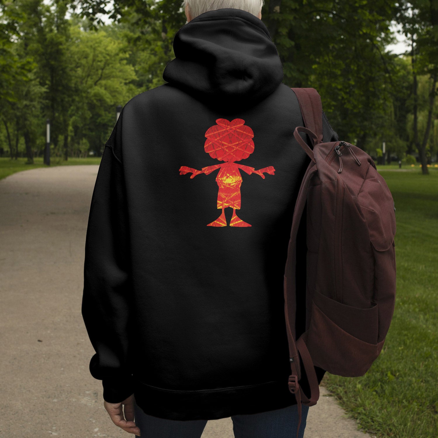 ®Pumuckl Damen Hoodie "Ampelmännchen"