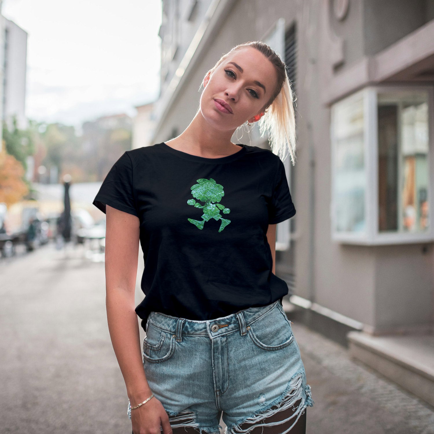 ®Pumuckl Damen T-Shirt "Ampelmännchen"