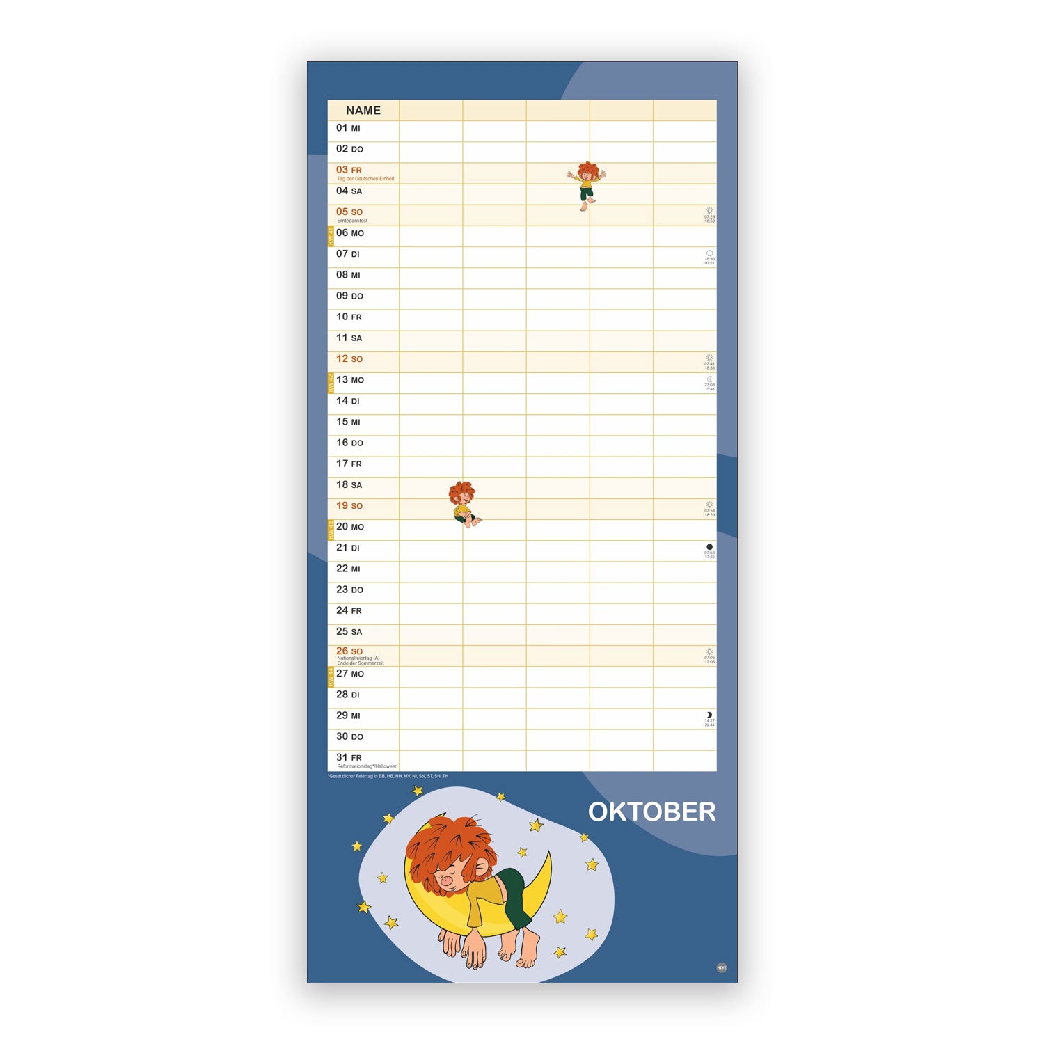 ®Pumuckl Familien Kalender 2025 - bavariashop - mei LebensGfui