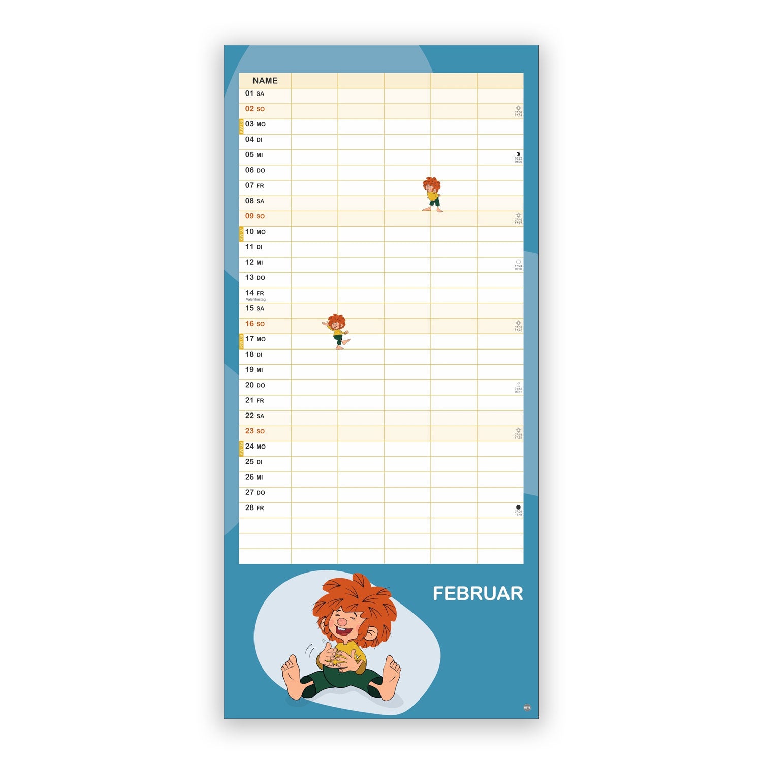 ®Pumuckl Familien Kalender 2025 - bavariashop - mei LebensGfui