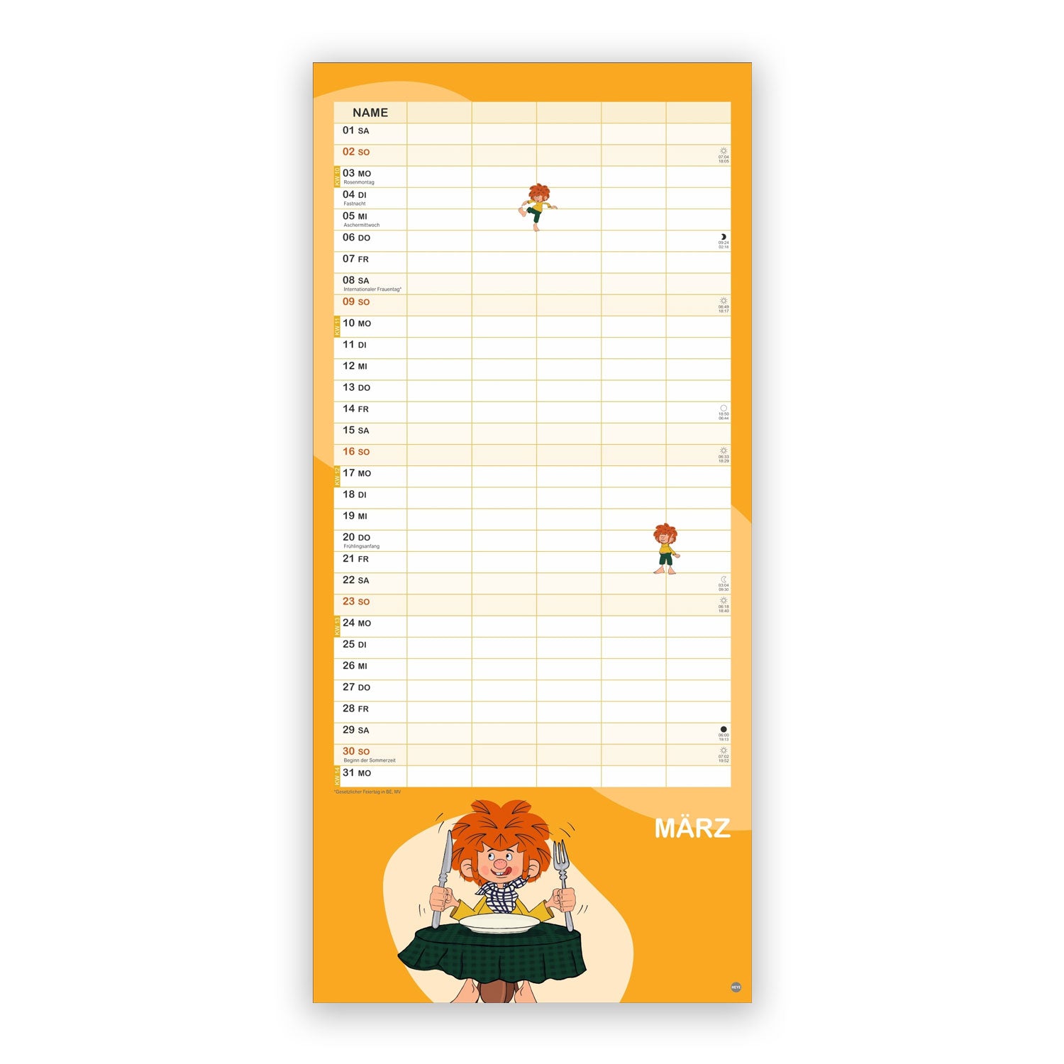 ®Pumuckl Familien Kalender 2025 - bavariashop - mei LebensGfui