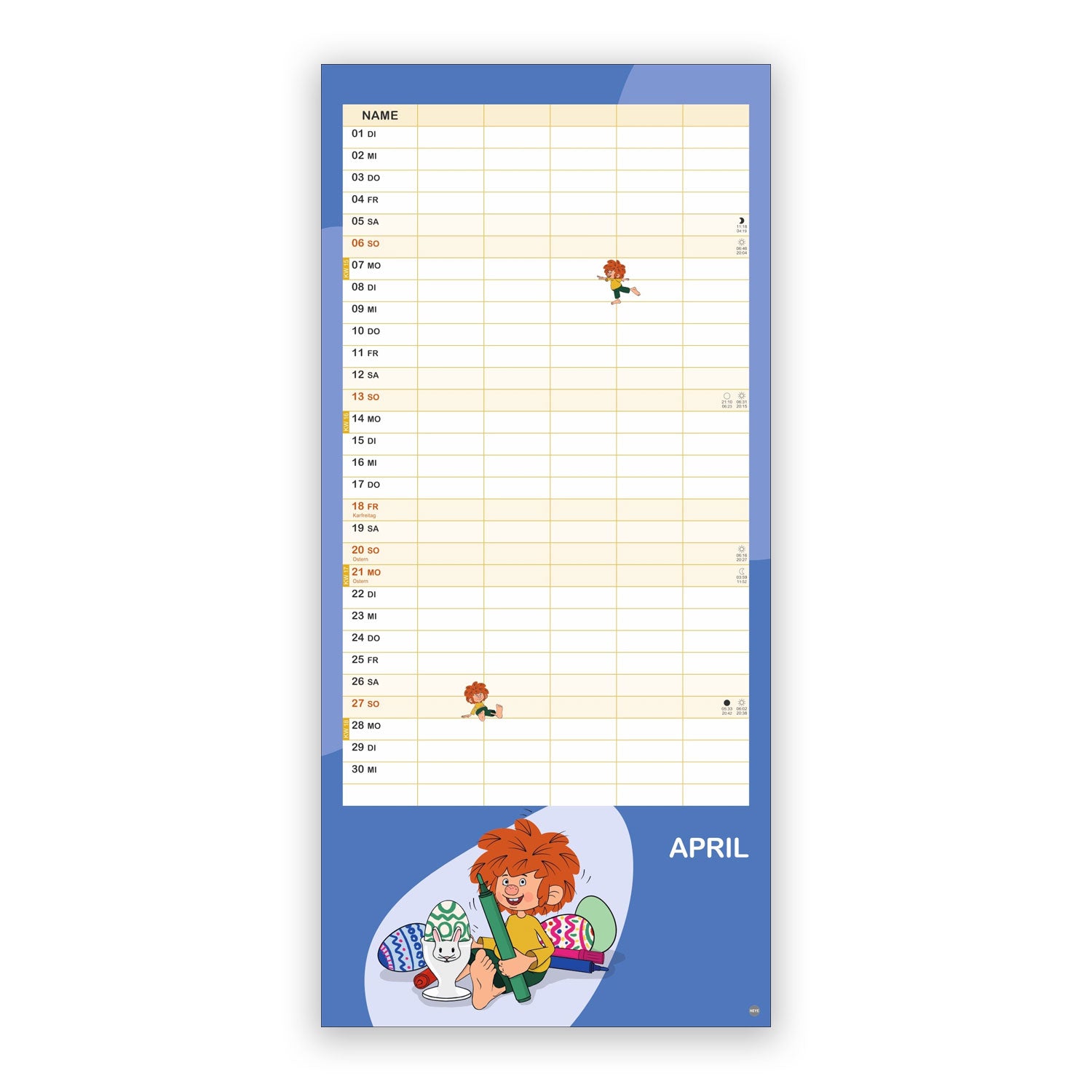 ®Pumuckl Familien Kalender 2025 - bavariashop - mei LebensGfui