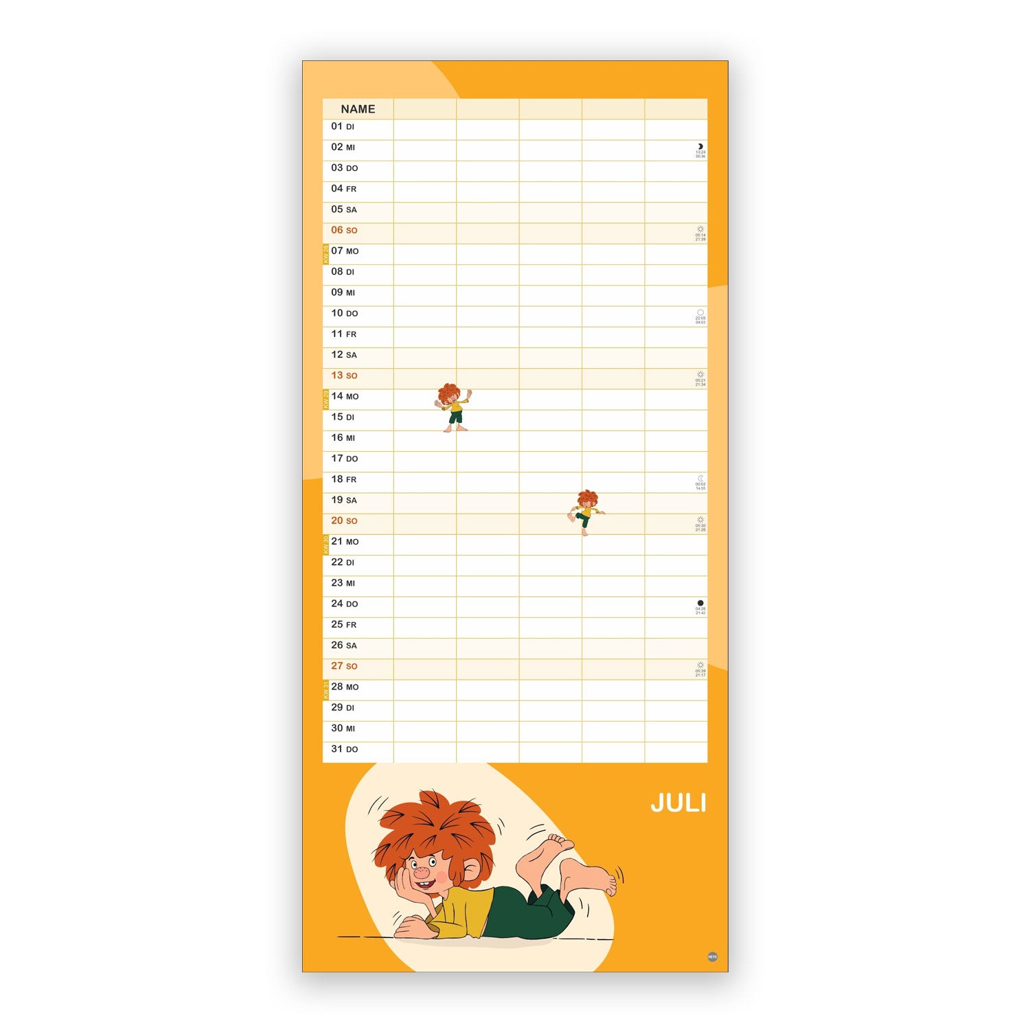 ®Pumuckl Familien Kalender 2025 - bavariashop - mei LebensGfui